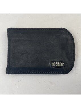 Big Skinny Mens Bifold Slim Wallet RFID Protected ID Window Card Dollar Slots